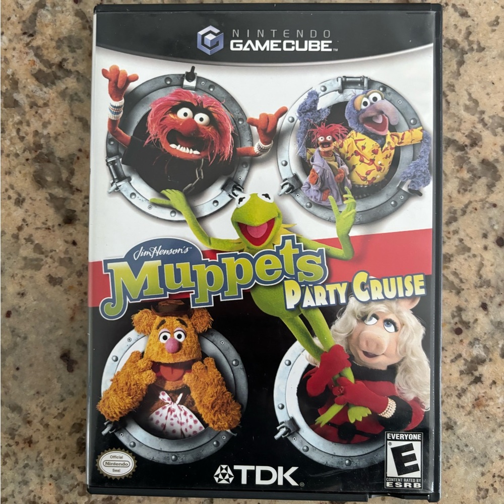 Nintendo GameCube Muppets Party Cruise - Multicolor